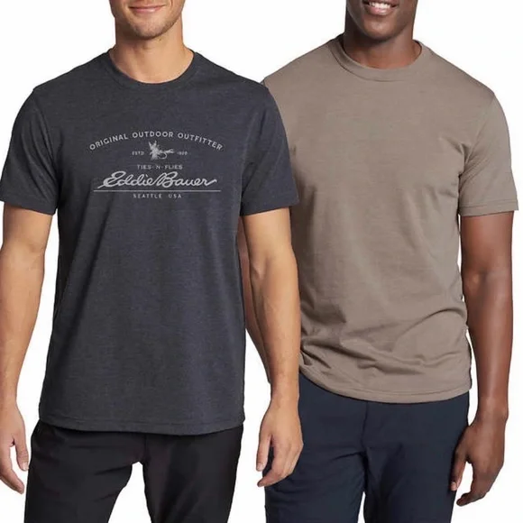 eddie bauer mens pocket t shirts